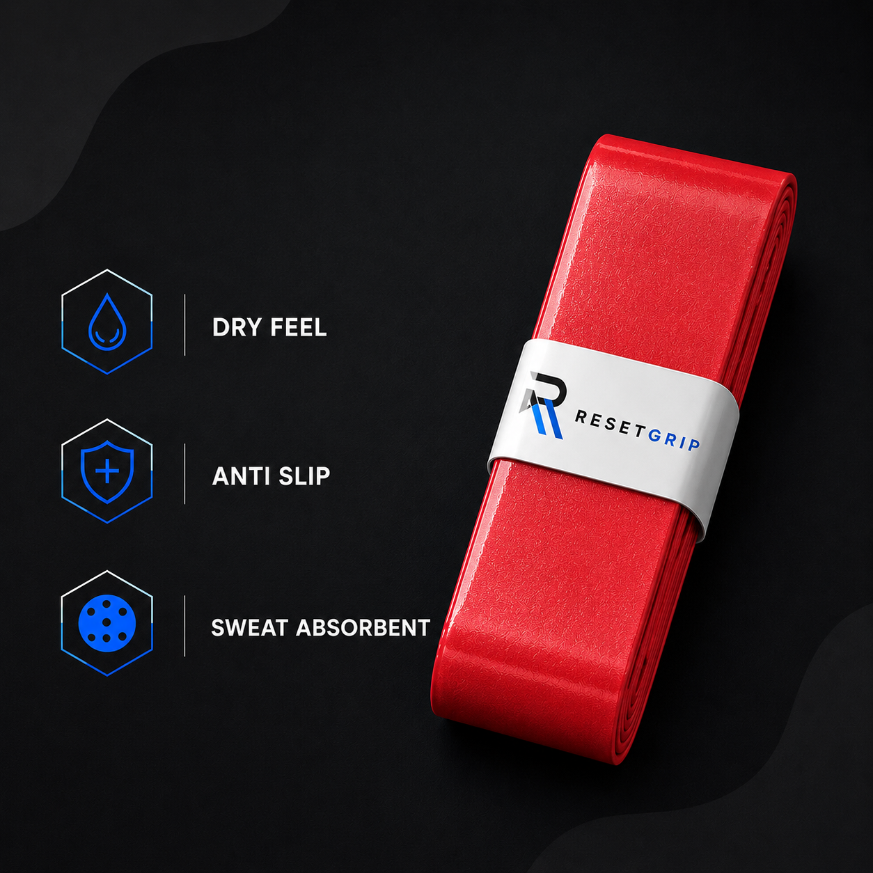 Red Anti-Slip Grip